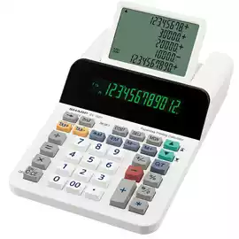 Calcolatrice scrivente EL 1501 12 cifre display a 12 cifre con uno...