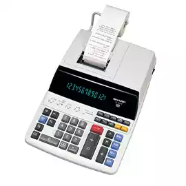 Calcolatrice scrivente 12 cifre 2 colori di stampa 
