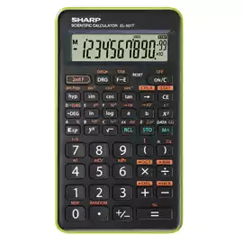  Calcolatrice scientifica verde EL 501TBGR