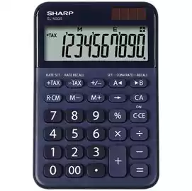  Calcolatrice da tavolo EL M335 10 cifre Blu ELM335 BBL
