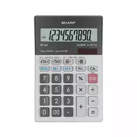  Calcolatrice da tavolo ELM711ggy 10 cifre SH ELM711GGY