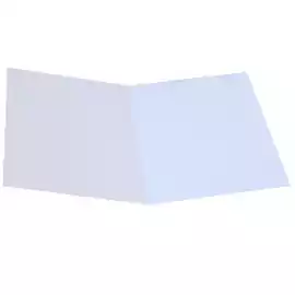 Cartellina semplice 200gr cartoncino bristol bianco  conf. 50 pezzi