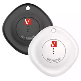 My Finder Nero Bianco Bluetooth Tracker Confezione Doppia  32131