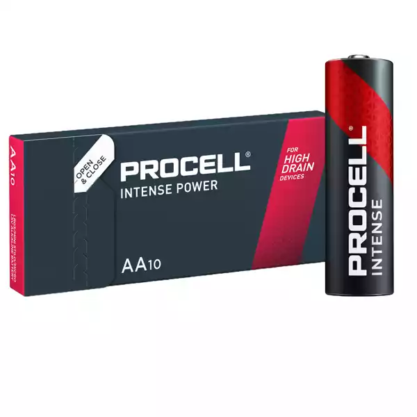 Blister 10 pile Procell INTENSE AA Duracell