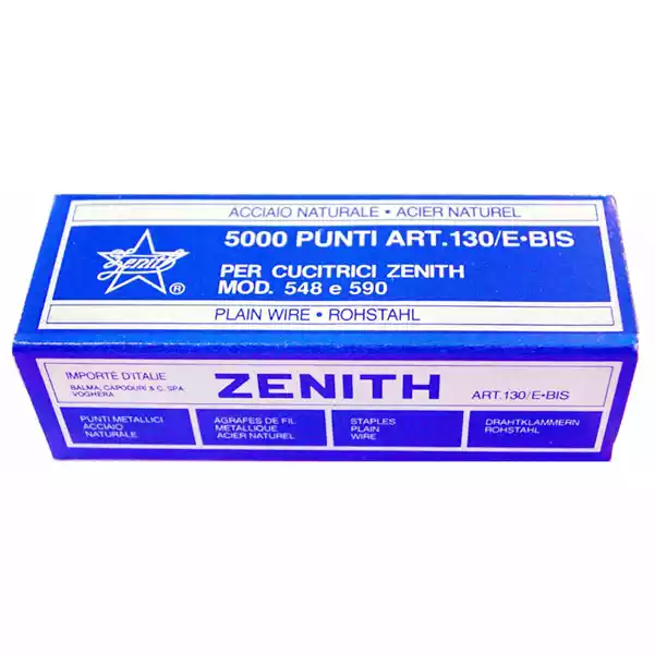 Punti 130 E bis 6 4 acciaio naturale metallo Zenith conf. 5000 punti