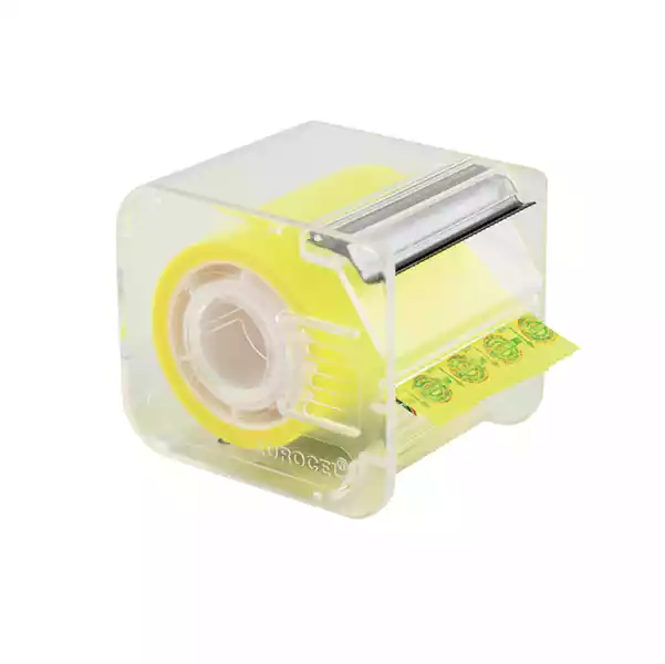 Nastro adesivo Memograph con dispenser 5cmx10 m giallo Eurocel