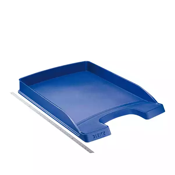 Vaschetta portacorrispondenza Leitz Plus Slim 25,5x36x3,7cm blu Leitz