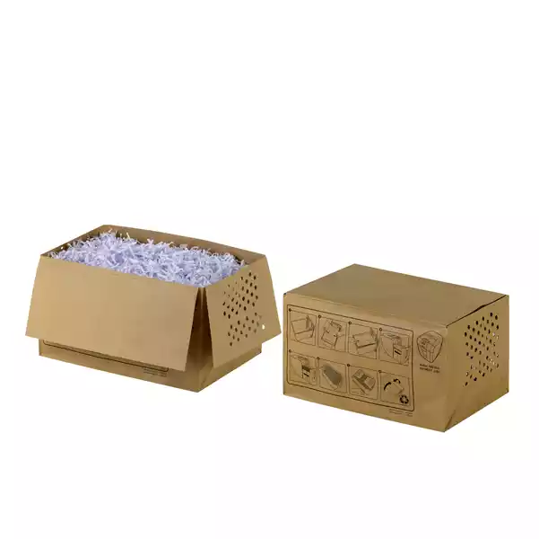 Sacchi per distruggidocumenti fino a 26 L carta riciclata Rexel conf. 20 pezzi