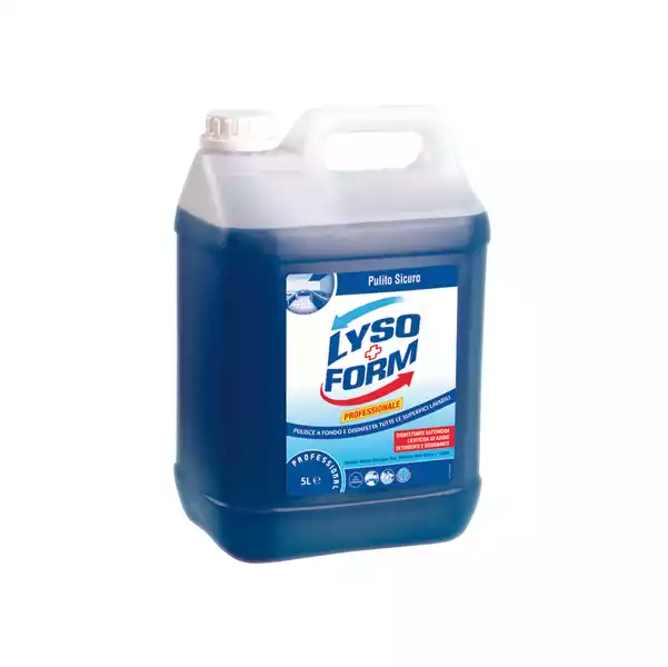 Detergente disinfettante per pavimenti classico Lysoform tanica da 5 L