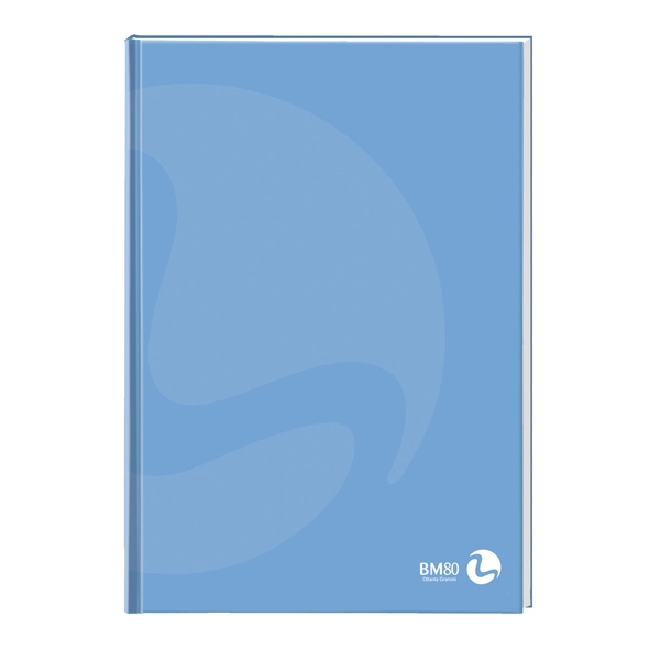 Maxi quaderno con rilegatura brossura. carta bianca prodotta da pura cellulosa. copertina pesante da 1,8mm in 8 colori