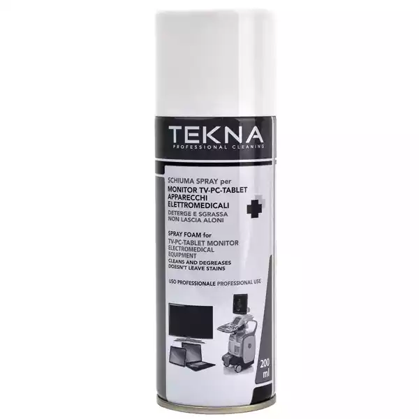 Schiuma spray per monitor pc tablet tv 200ml Tekna