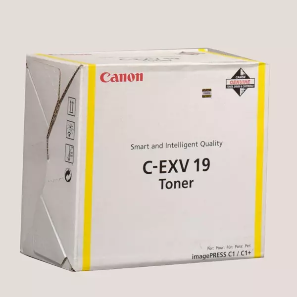Toner giallo c exv19 imagepress c1